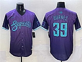 Men's Arizona Diamondbacks #39 Corbin Burnes Purple 2025 City Connect Limited Stitched Jersey,baseball caps,new era cap wholesale,wholesale hats